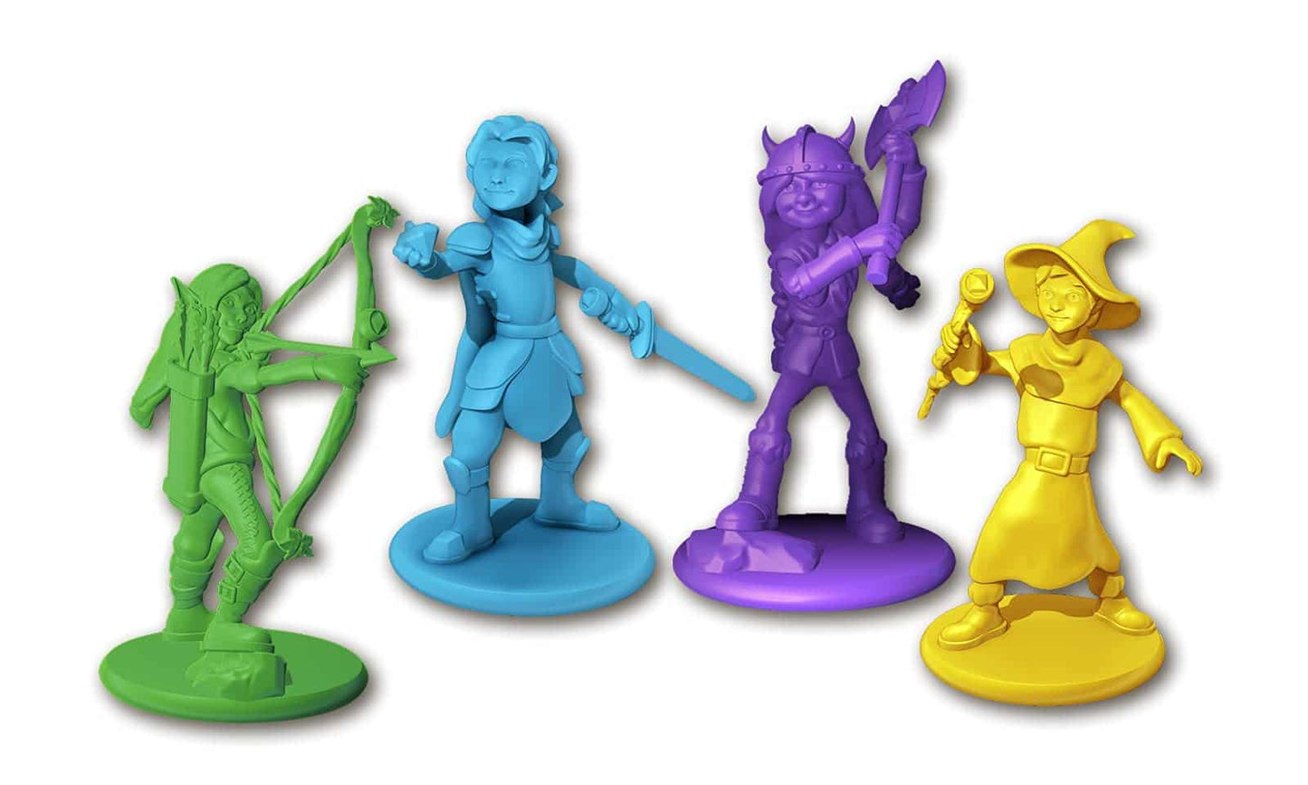 The Quest Kids - Fantasy Themed Board Game for Kids Ages 5+, Family Fantasy Tabletop Adventure for Boys and Girls