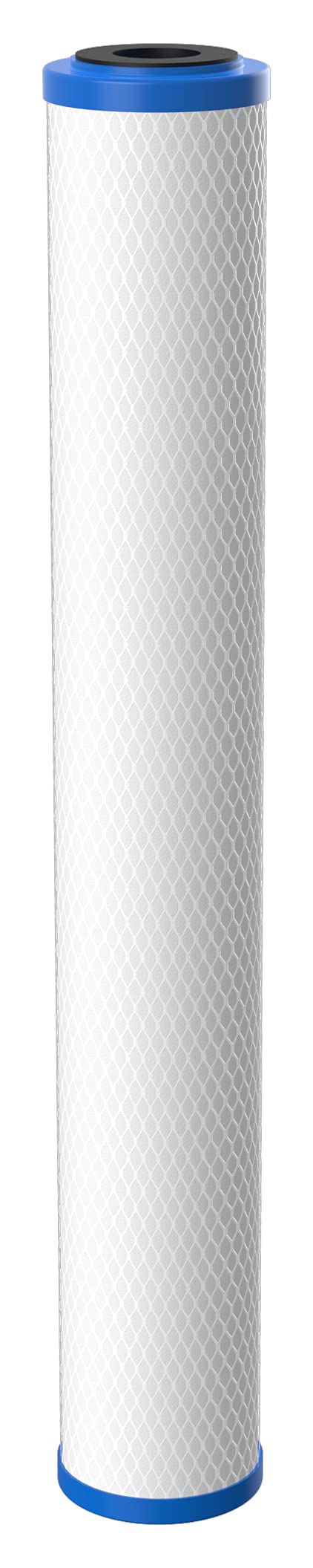 Pentair Pentek EP-20 Carbon Water Filter, 20-Inch, Whole House Carbon Block Replacement Cartridge with Bonded Powdered Activated Carbon (PAC) Filter, 20" x 2.5", 5 Micron