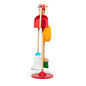 Melissa & Doug Dust! Sweep! Mop! 6-Piece Pretend Play Cleaning Set - Broom, Duster, Kid-Sized Cleaning Toys For Boys and For Girls