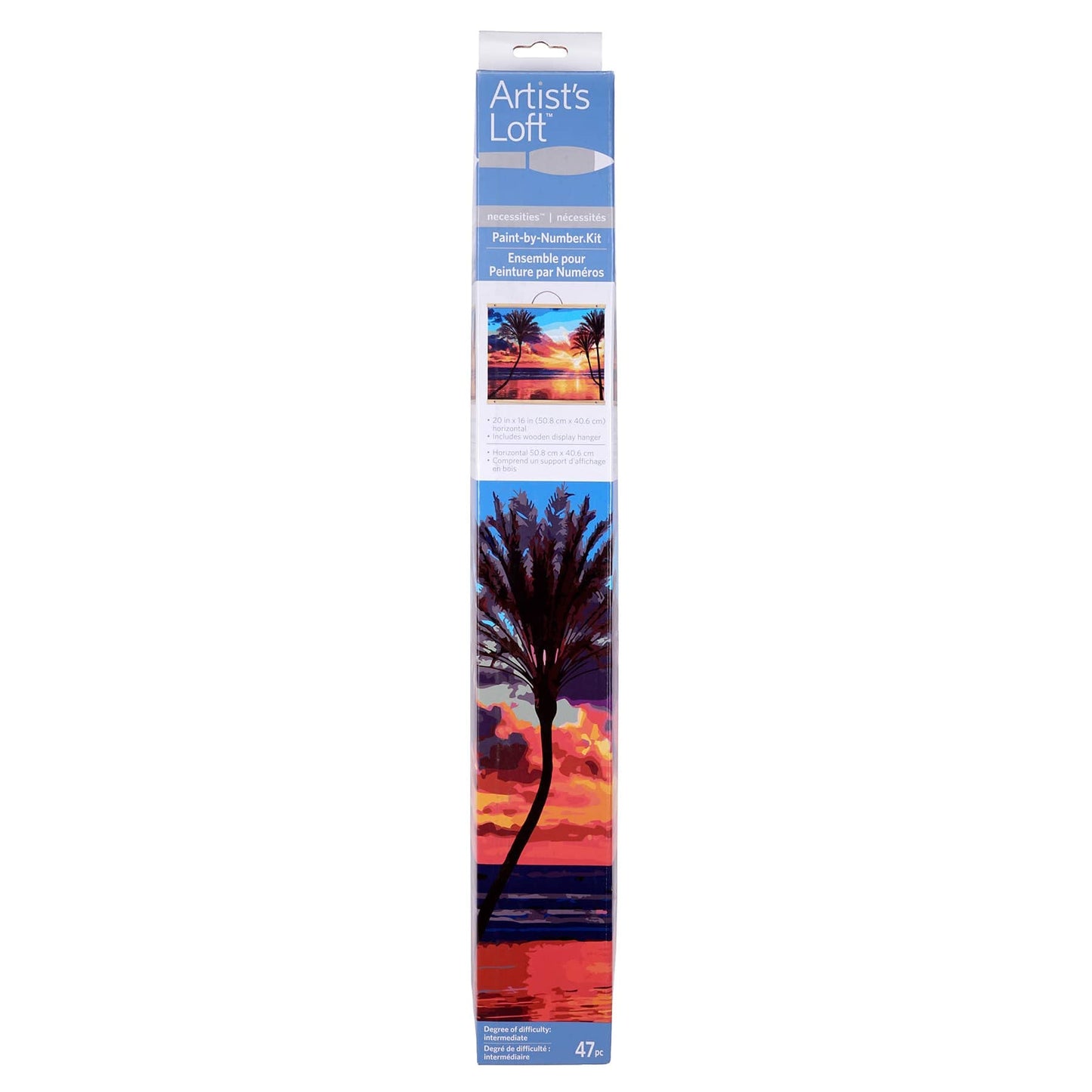 Artist's Loft Beach Sunset with Palm Trees Paint-by-Number Kit Necessities™