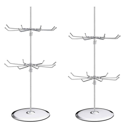 Polmart Medium Duty Two Tier Counter Top Spinner Display Stand (1 - Pack)