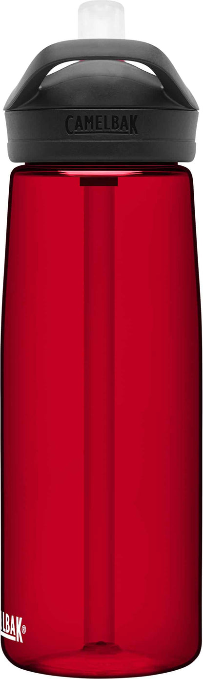 CamelBak eddy+ Water Bottle with Tritan Renew – Straw Top 25oz, Cardinal