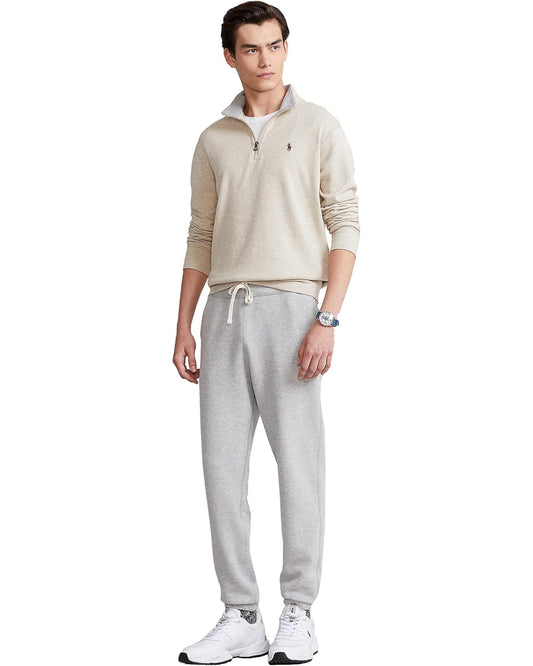 Polo Ralph Lauren Men's Big & Tall Jersey Quarter-Zip Pullover 2XB