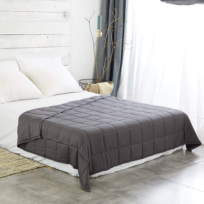 Weighted Blanket 41''x60'', 10lbs, Dark Grey