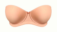 Elomi Womens Smoothing Underwire Foam Molded Strapless Bra, Nude, 42E US