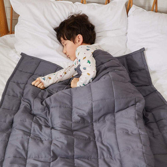Weighted Blanket 41''x60'', 10lbs, Dark Grey