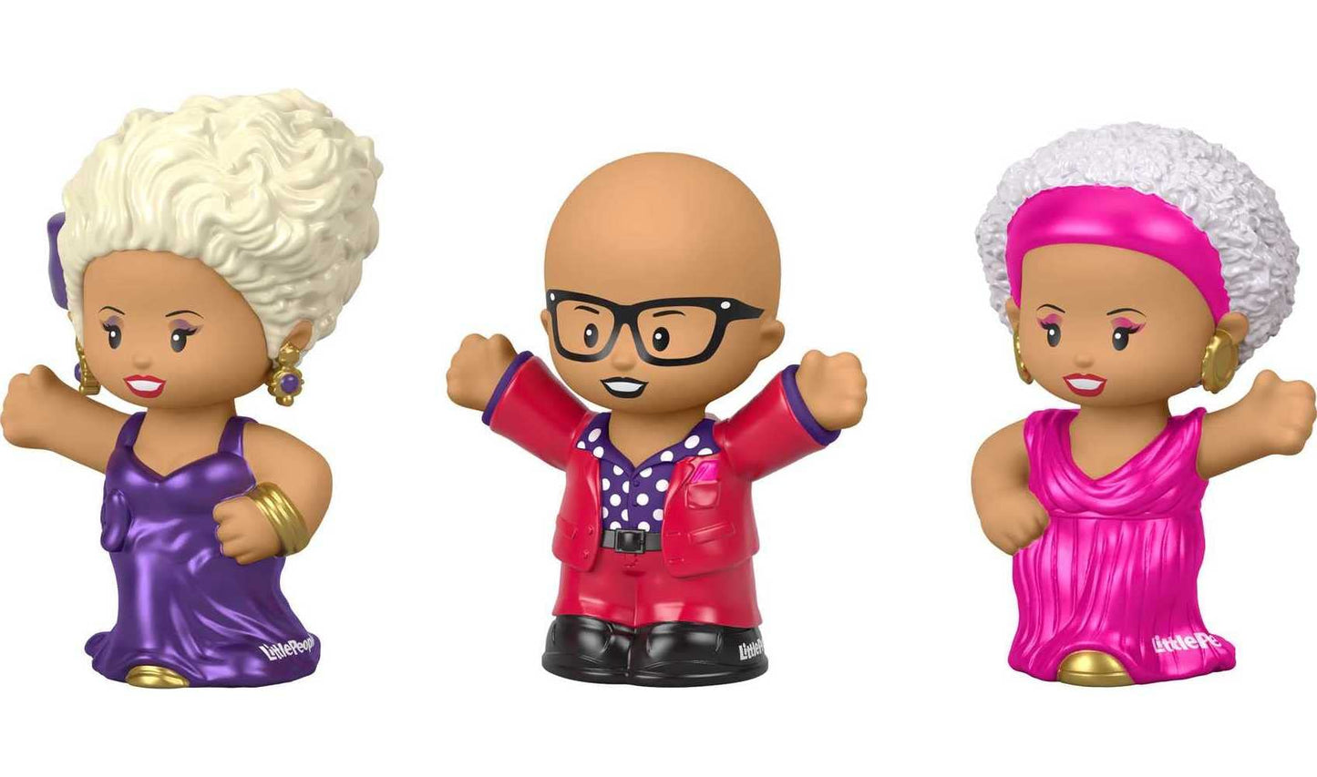 Little People Collector Rupaul Special Edition Figure Set in Display Gift Package for Adults & Fans, 3 Figurines