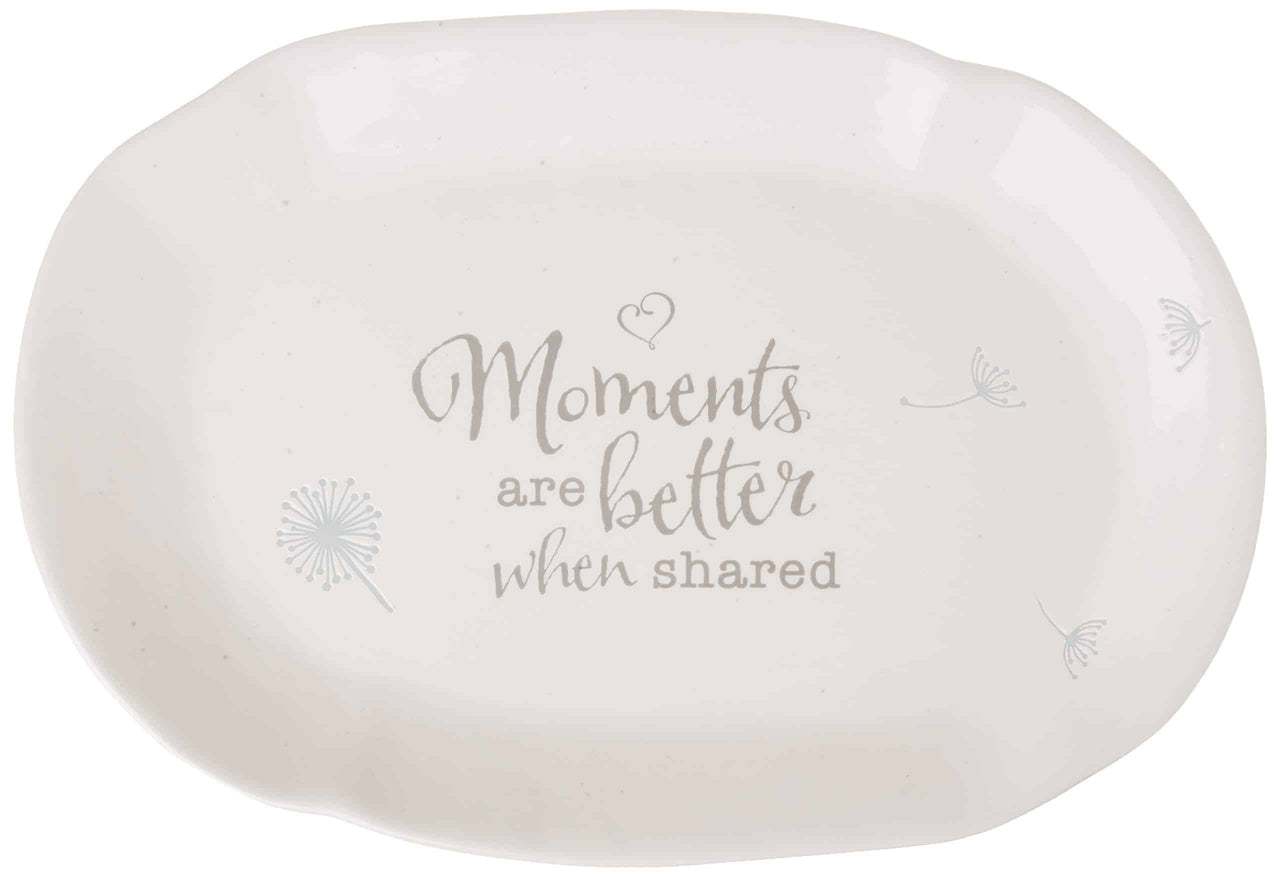 Precious Moments Large Platter, Multi