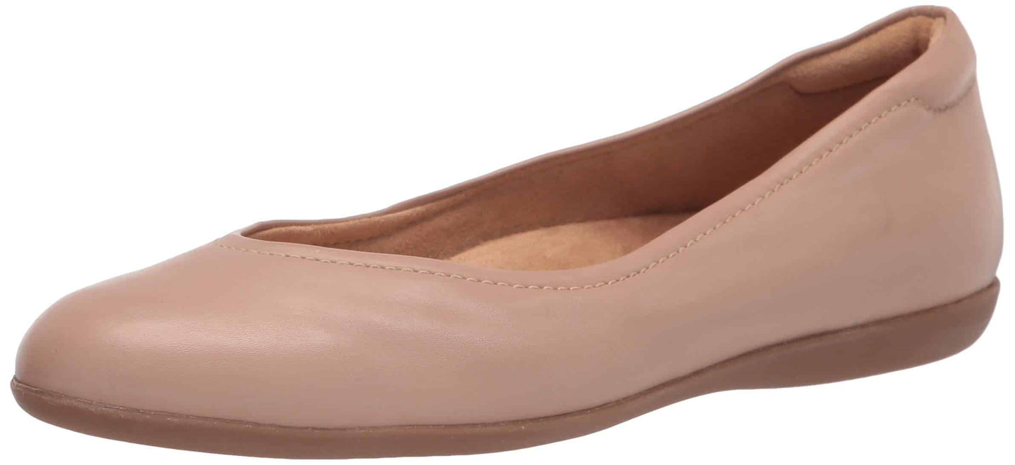 Naturalizer Women's, Vivienne Flat Beige 10 W