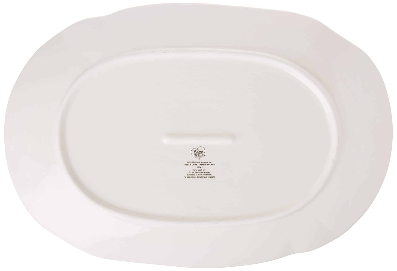 Precious Moments Large Platter, Multi