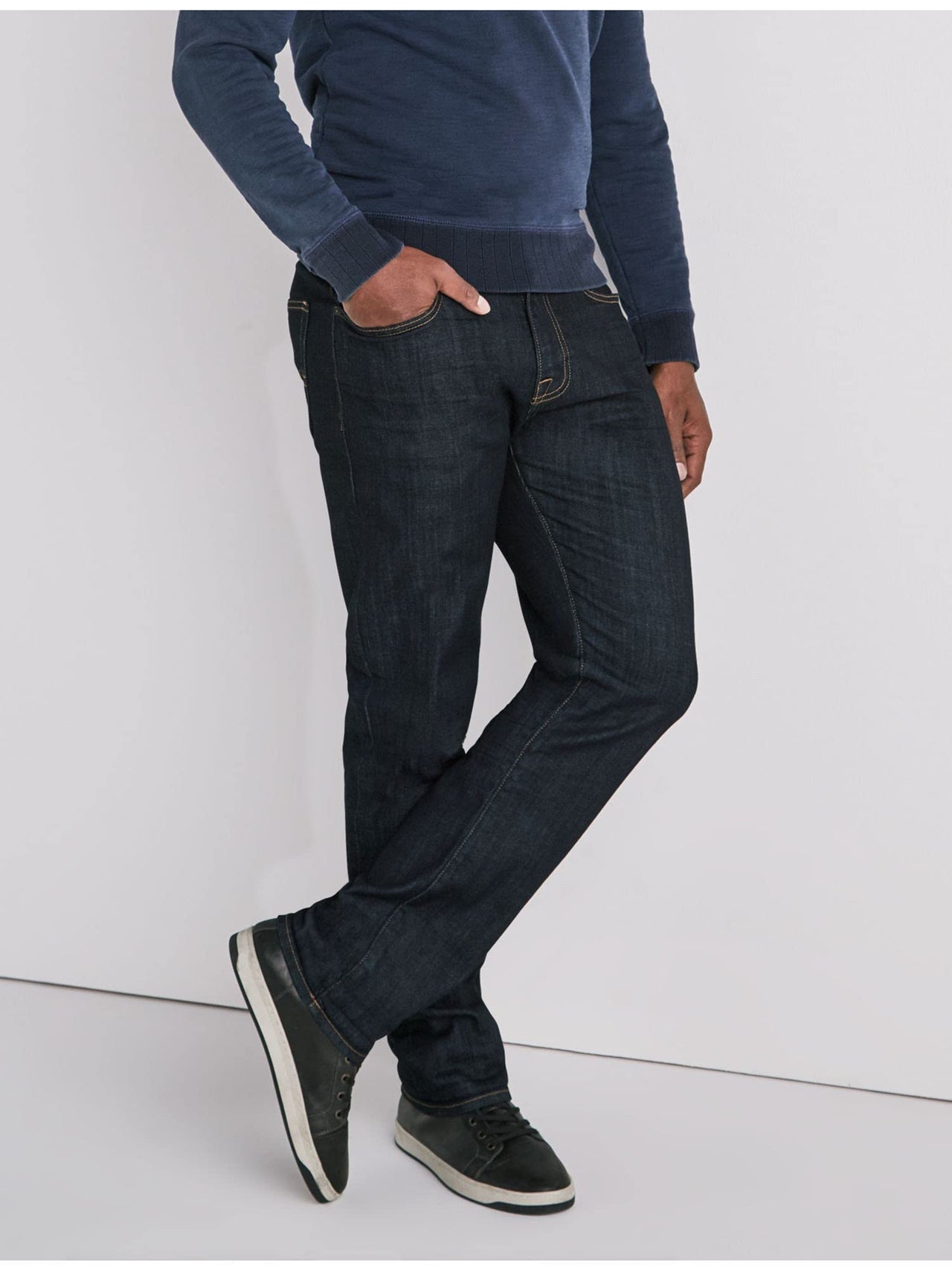 Lucky Brand Mens Navy Slim Fit Denim Jeans 34X34