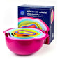 10pcs/Set Mixing Bowl, Colour Measure Cup And Spoons, Salad Bowl Set, Plastic Measuring Cups Set, Large, Many