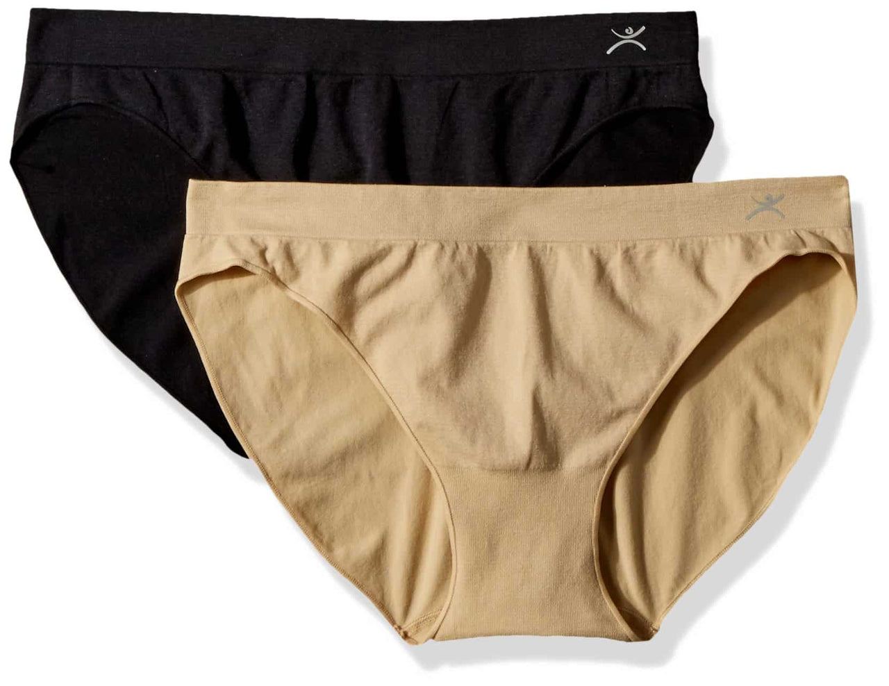 Terramar Women's Seamless Bikini 2-Pack