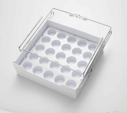 Kamenstein Xtra Drawer 25-Pod Coffee Pod Organizer (White)