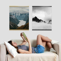 Newverest Magnetic Hanger Poster Frame (24