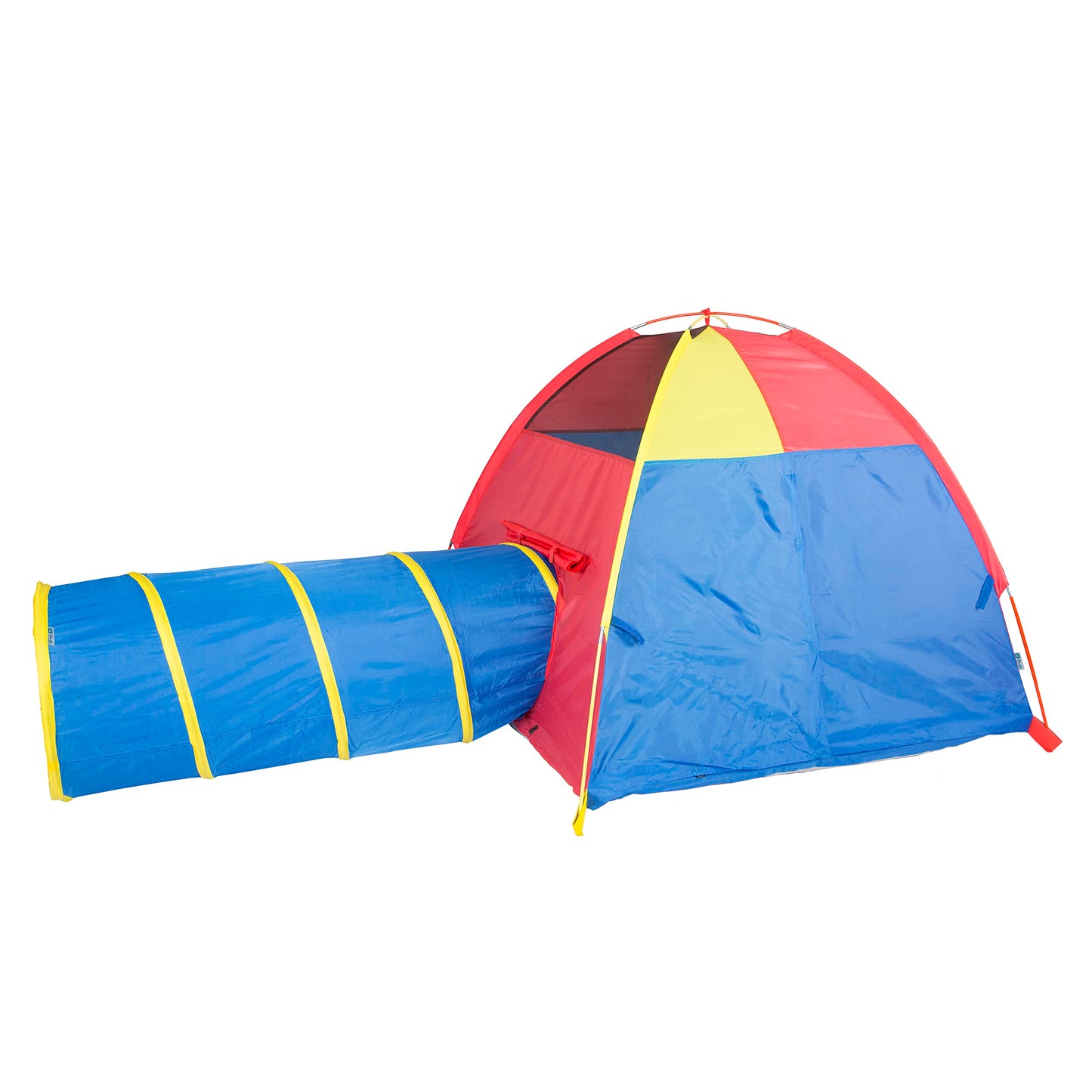 Pacific Play Tents Kids Hide-Me Dome Tent and Crawl Tunnel Combo for Indoor/Outdoor Play
