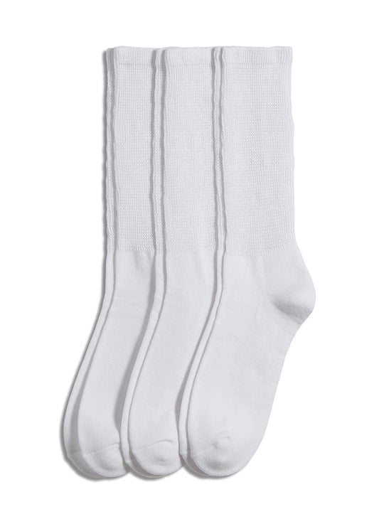 Jockey Men's Socks Non-Binding Crew Socks - 3 Pack