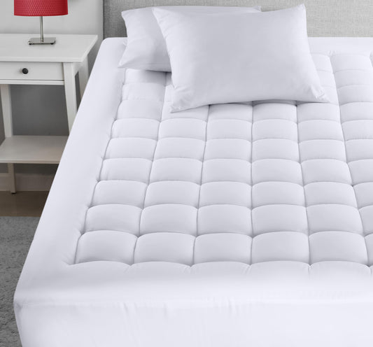 Utopia Bedding Twin XL Mattress Pad (39x80 Inches, White)