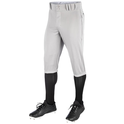 CHAMPRO Men's Triple Crown Baseball Knickers Adult Small Grey