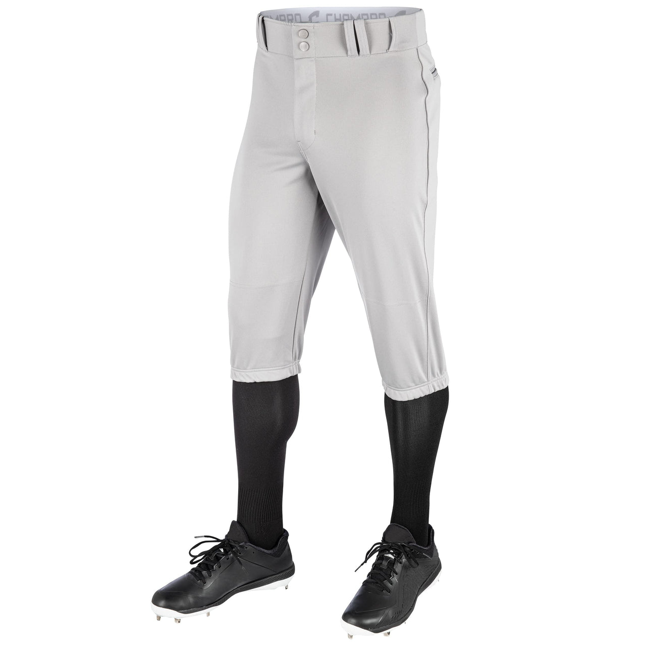 CHAMPRO Men's Triple Crown Baseball Knickers Adult Small Grey