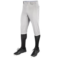 CHAMPRO Men's Triple Crown Baseball Knickers Adult Small Grey