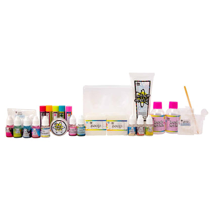 Project MC2 Ultimate Spa Studio Stem Science Cosmetic Kit by Horizon Group USA, Make Your Own Crystal Soaps
