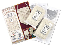 Design Works Crafts Purse Macrame Kit, White