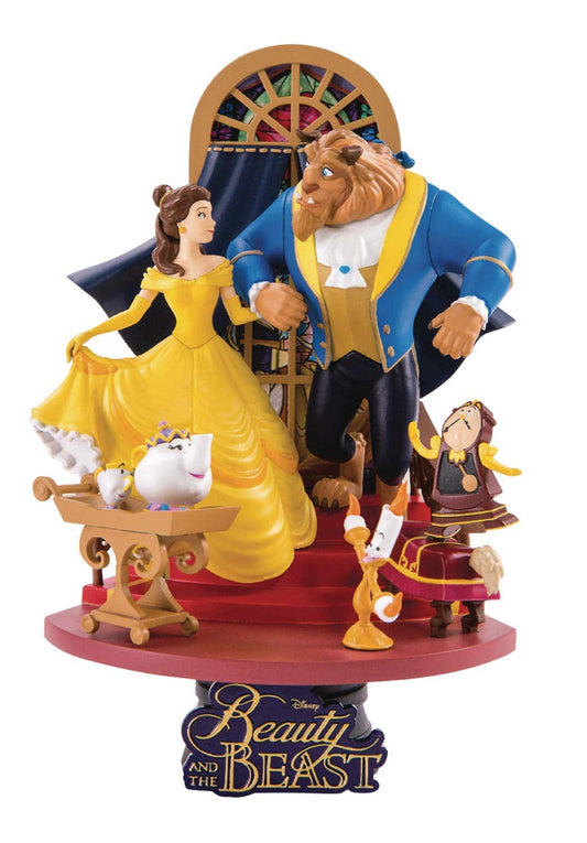 Beast Kingdom Beauty & The Beast Ds-011 D-Stage Series Statue, 6 inches