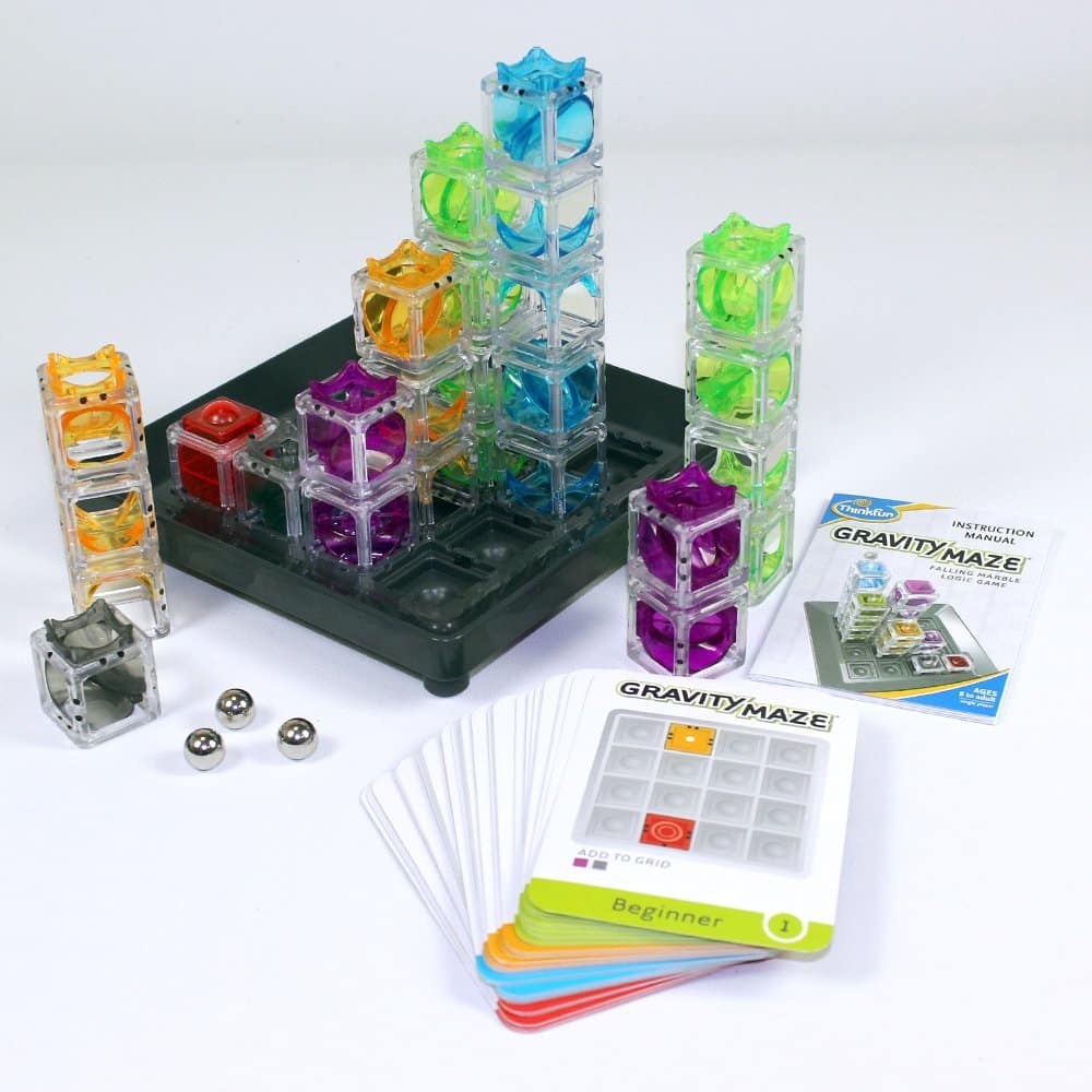ThinkFun Gravity Maze Marble Run Brain Game & STEM Toy Boys & Girls Age 8 & Up