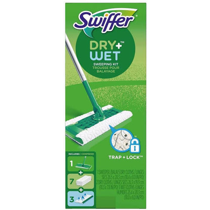 Swiffer 75725 Swiffer Sweeper Dry + Wet Sweeping Kit
