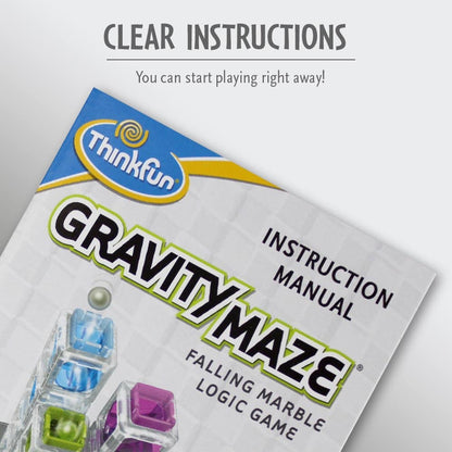 ThinkFun Gravity Maze Marble Run Brain Game & STEM Toy Boys & Girls Age 8 & Up