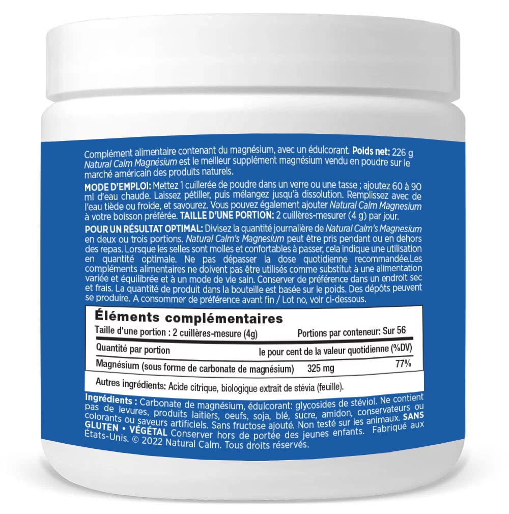 NATURAL VITALITY Original Calm Magnesium Drink Mix, 8 OZ