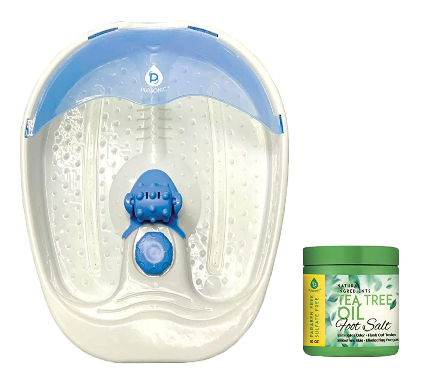PURSONIC's Ultimate Foot Care Kit Foot Spa, Pedicure Tools, Massager
