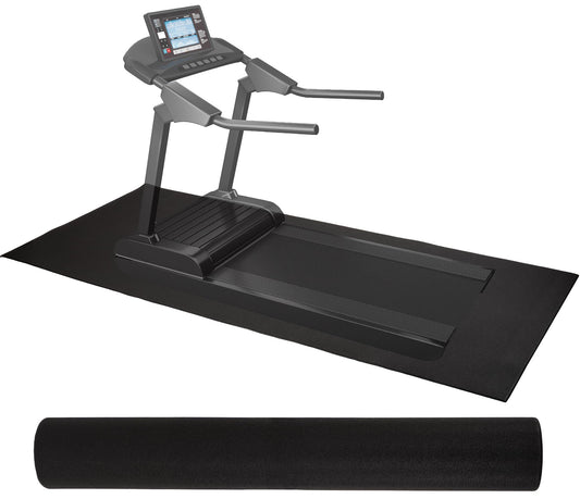 Signature Fitness High Density Home Gym Treadmill Exercise Bike Equipment Mat, 1/4" Thick, 30" x 60" (2.5 x 5FT)