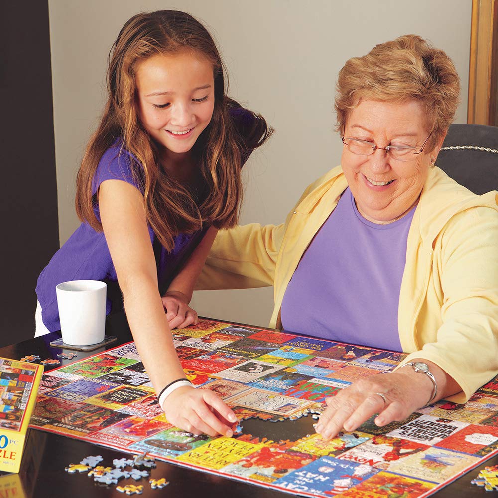 White Mountain Puzzles Foods We Loved - 1000 Piece Jigsaw Puzzle