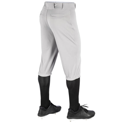 CHAMPRO Men's Triple Crown Baseball Knickers Adult Small Grey