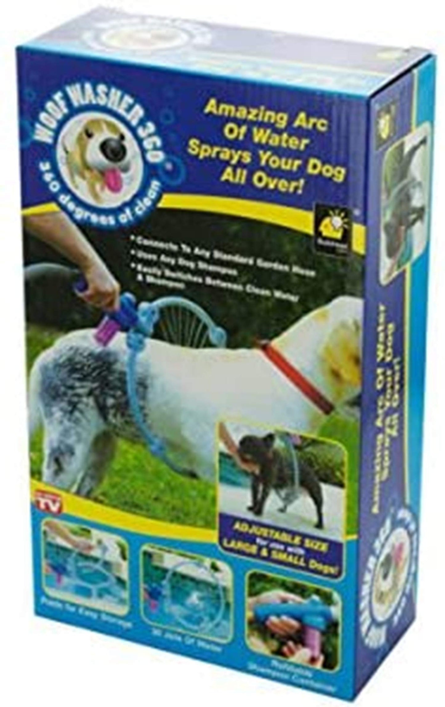 Woof Washer 360 Degree Adjustable Dog Cleaner Pack of 1