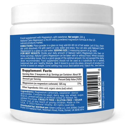 NATURAL VITALITY Original Calm Magnesium Drink Mix, 8 OZ
