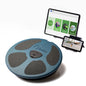 BoBo Core Trainer Balance Board, Whole Family Fitness Device with Game & Exercises App. Professional 15" Wood Board with Built-in Bluetooth Motion Sensor
