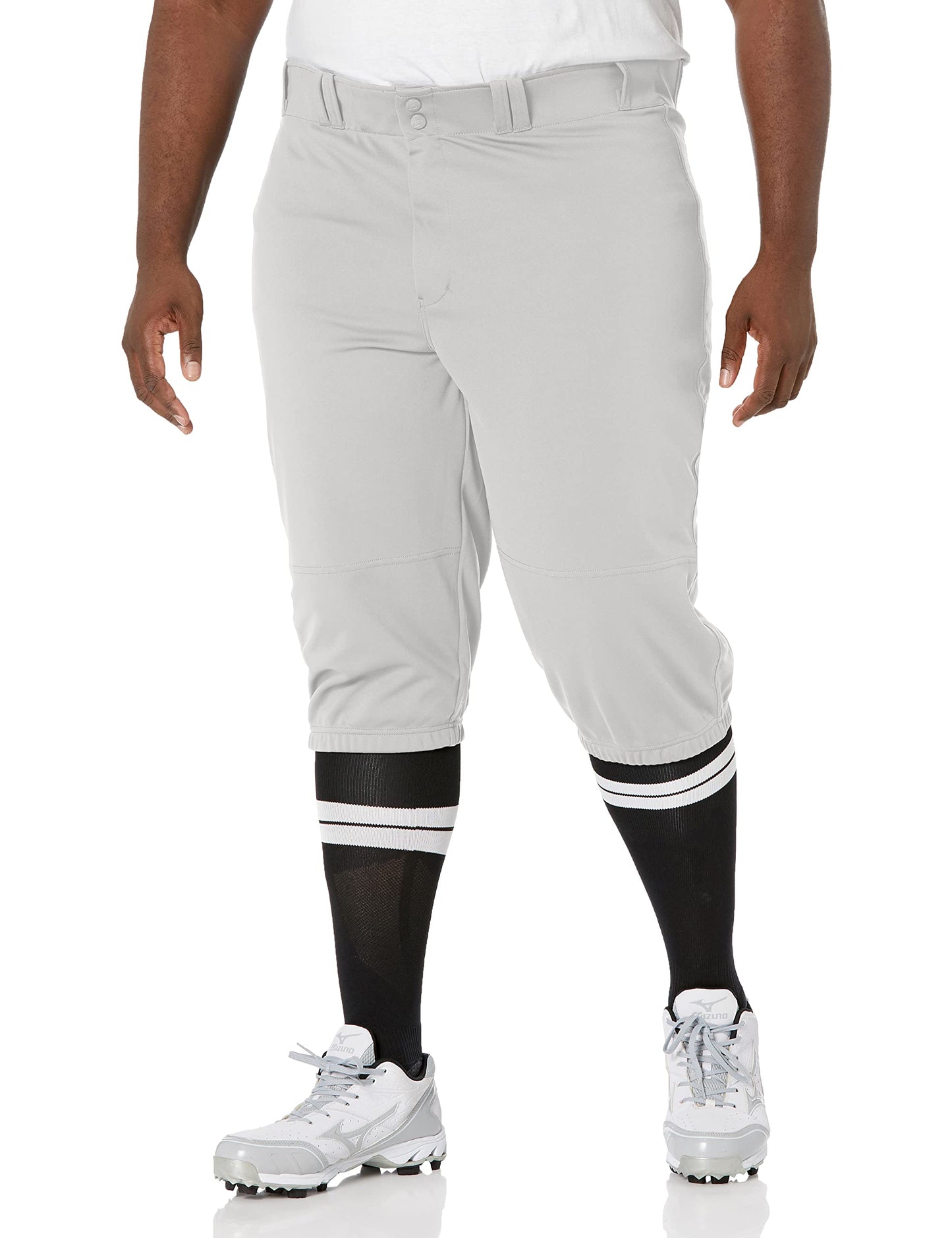 CHAMPRO Men's Triple Crown Baseball Knickers Adult Small Grey