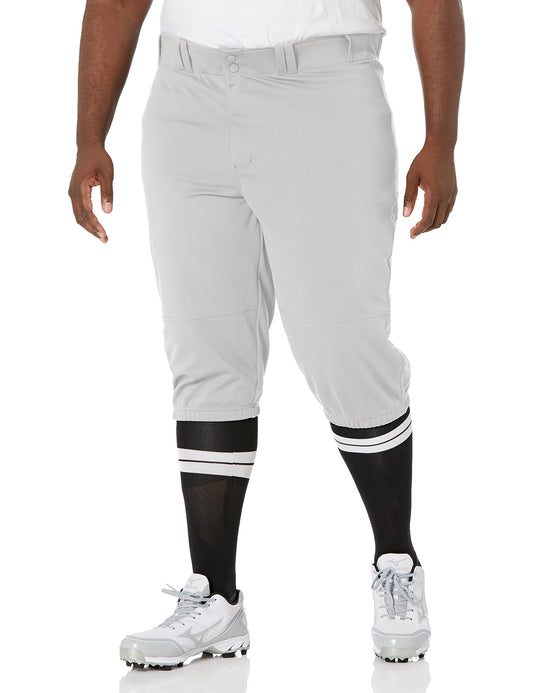 CHAMPRO Men's Triple Crown Baseball Knickers Adult Small Grey