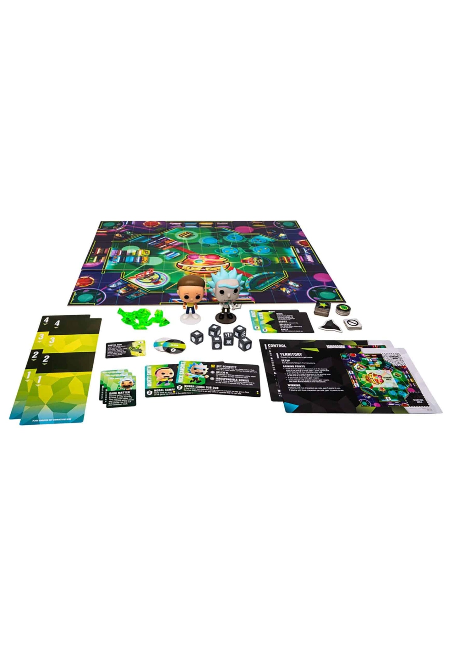 Funkoverse Rick & Morty 100 2-Pack Board Game 2 players