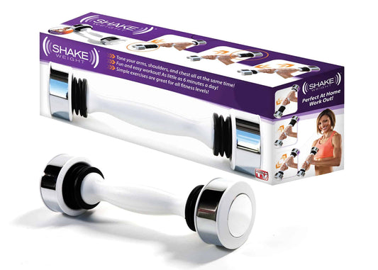 Shake Weight®Tone for Women - 2.5lb Muscle Toning Dumbbell to Sculpt Your Arms, Shoulders & Chest All at The Same Time - Exercise Equipment for All Fitness Levels - Single Dumbbell Shaking Weight