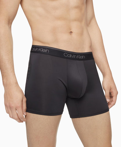 Calvin Klein Men's Micro Stretch Boxer Brief, All Black 3-Pack, XX-Large