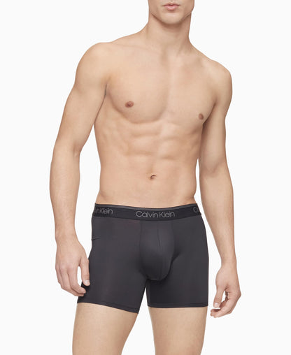 Calvin Klein Men's Micro Stretch Boxer Brief, All Black 3-Pack, XX-Large