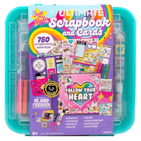 Multicolor Scrapbook and Cards Stationery Set, Paper Crafting, Kids, Ages 6+
