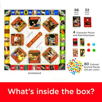 AQUARIUS Friends Card Scramble Board Game - Fun Family Party Game for Kids, Teens & Adults - Entertaining Game Night Gift - Officially Licensed Friends TV Show Merchandise