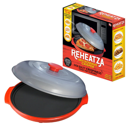 Allstar Innovations (Regular) Reheatza Microwave Crisper, As Seen on TV, Multicolor