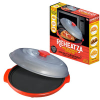 Allstar Innovations (Regular) Reheatza Microwave Crisper, As Seen on TV, Multicolor