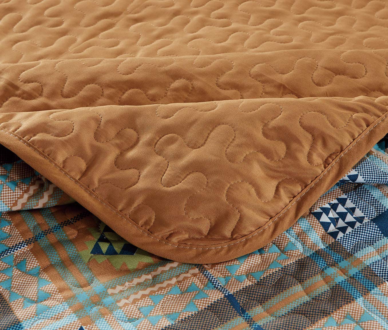 Southwestern Great Outdoors Cabin Lodge Bedspread Quilt Set (Full / Queen)